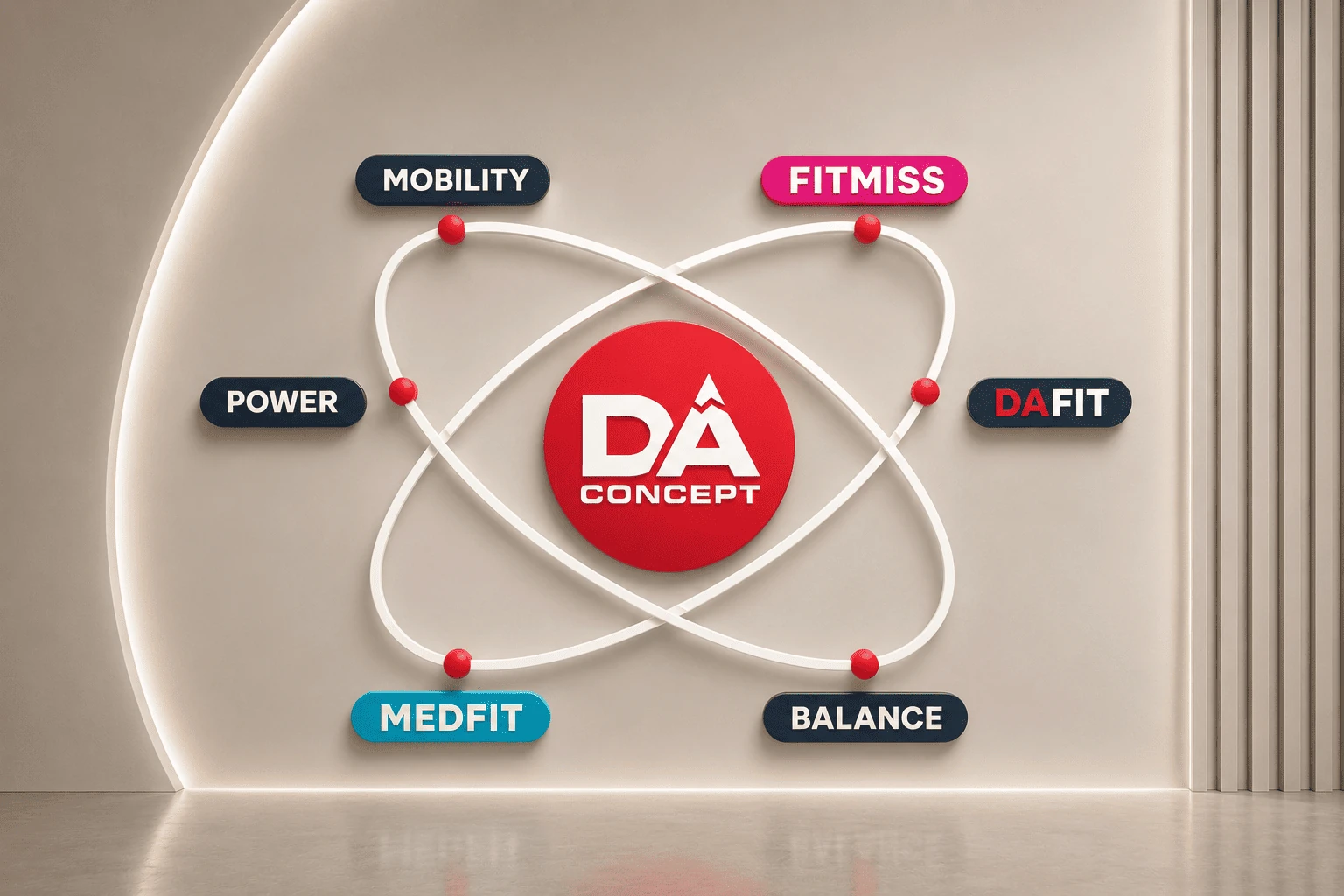 DA Concept — Power, Mobility, Balance, MedFit, Fitmiss, DAFIT
